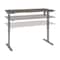 Bestar Bestar Upstand 30” x 60” Standing Desk in bark grey 175869-000047 - alternate 10